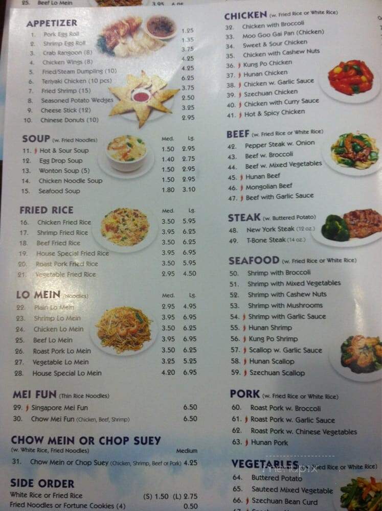 New Garden - Fort Thomas, KY menu_pic