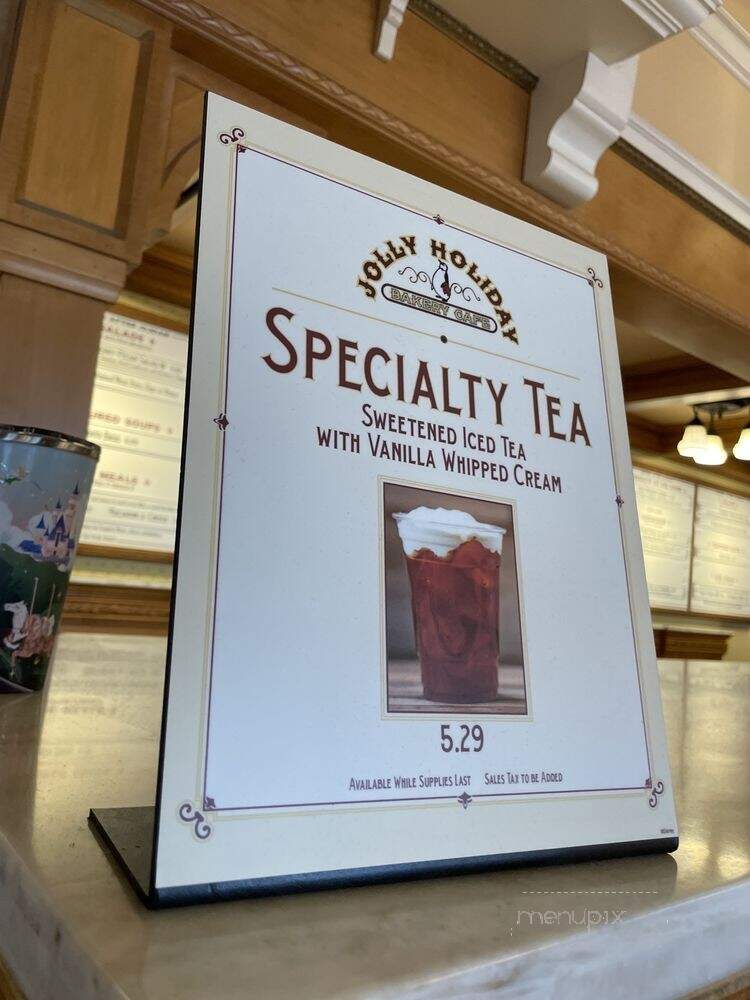 Jolly Holiday Bakery - Anaheim, CA menu_pic