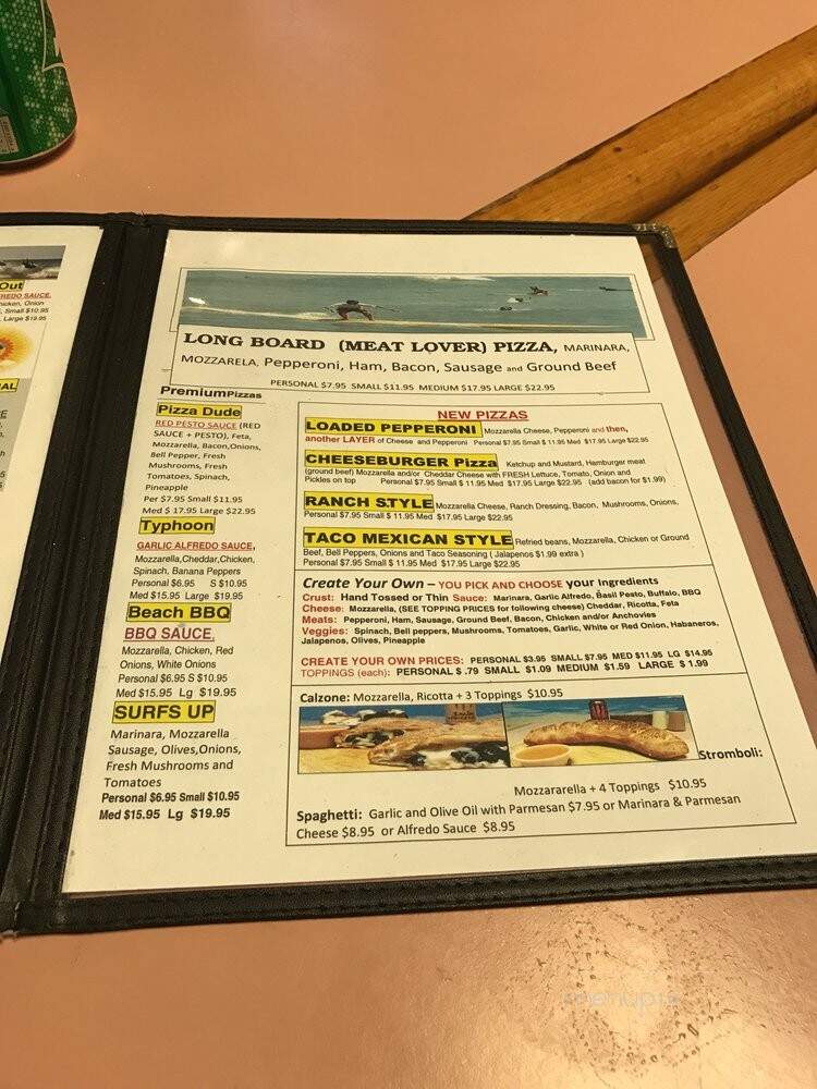 Island Pizza Creations - Panama City Beach, FL menu_pic