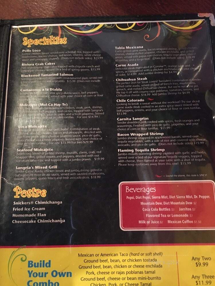 Sangria's Mexican Grill Of Appleton - Appleton, WI