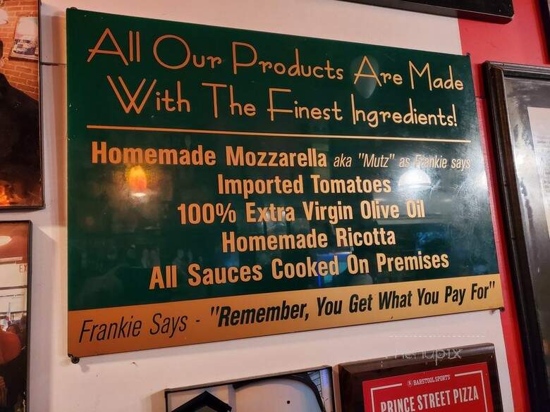 Prince St. Pizza - New York, NY menu_pic