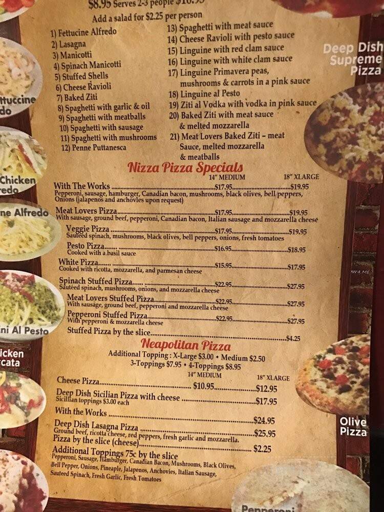 Me-N-Ed's Pizzeria - Colleyville, TX menu_pic