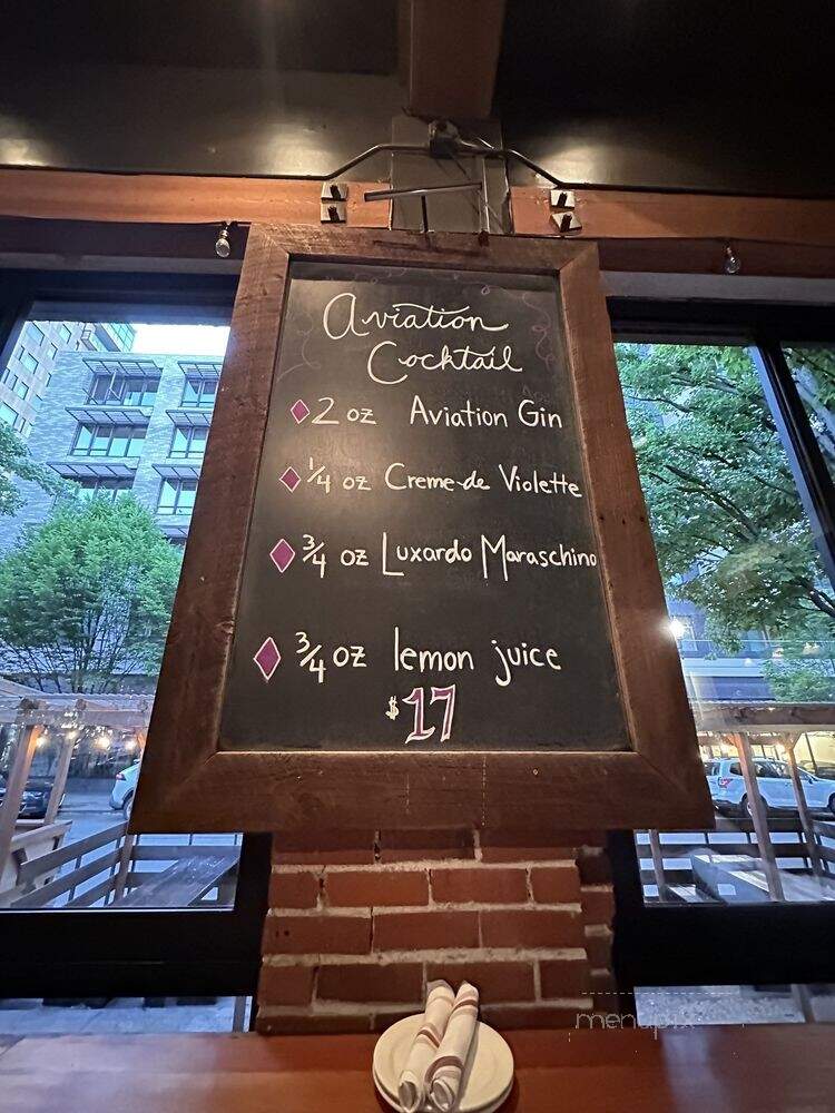 Oven and Shaker - Portland, OR menu_pic