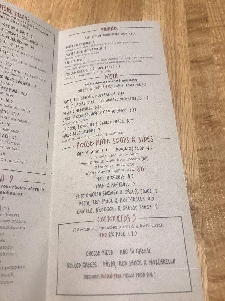 Sauce - Tucson, AZ menu_pic