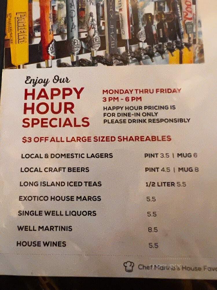 CB & Potts - Fort Collins, CO menu_pic