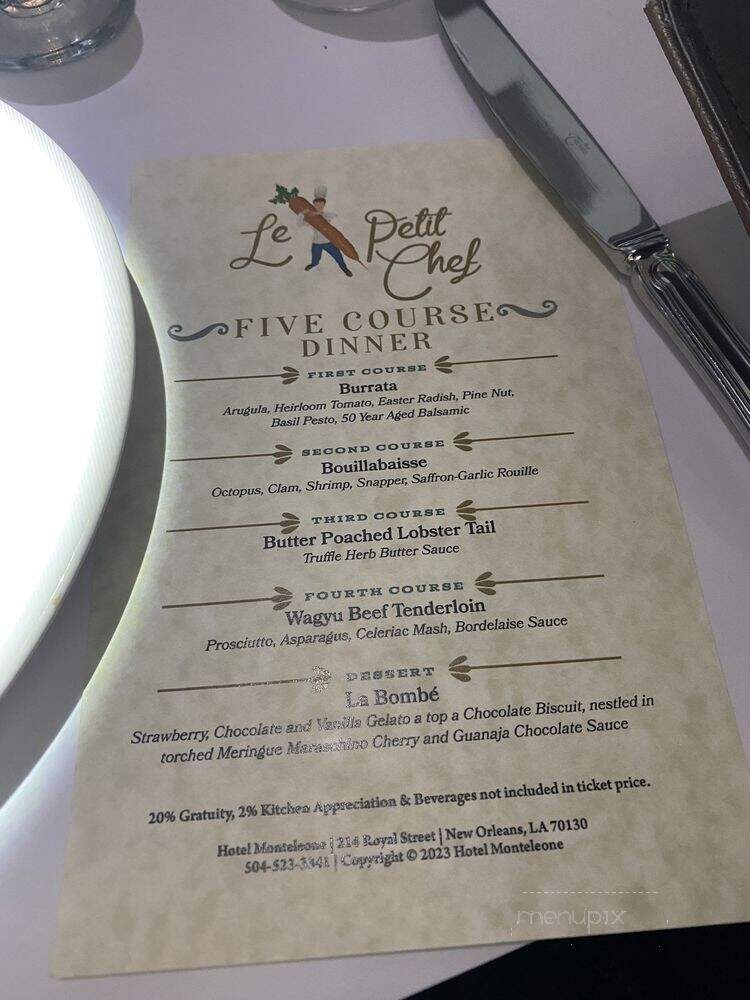 Criollo Restaurant & Lounge - New Orleans, LA menu_pic