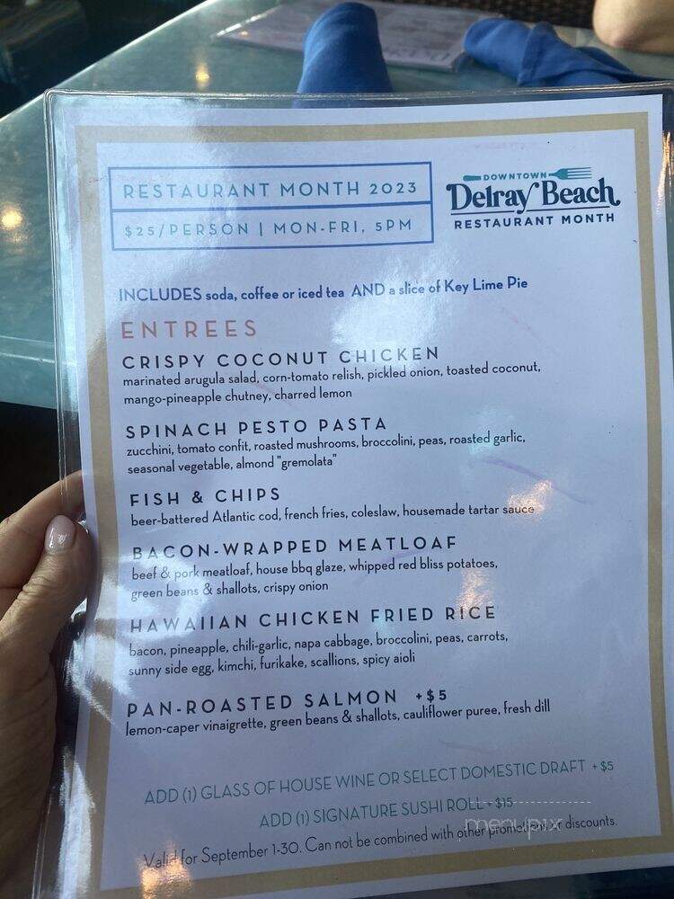 Deck 84 - Delray Beach, FL menu_pic