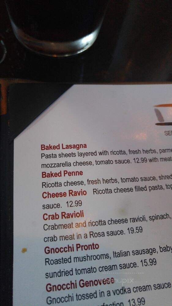 Gourmet Italian Cuisine - Galloway, NJ menu_pic