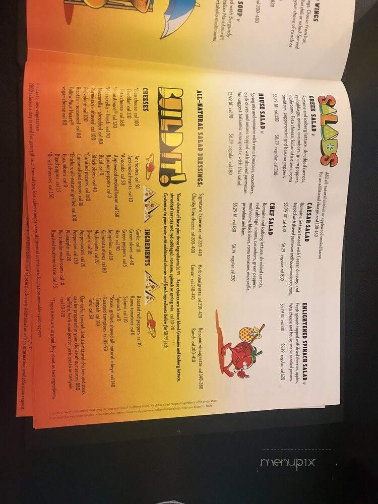 Mellow Mushroom Pizza - Warner Robins, GA menu_pic