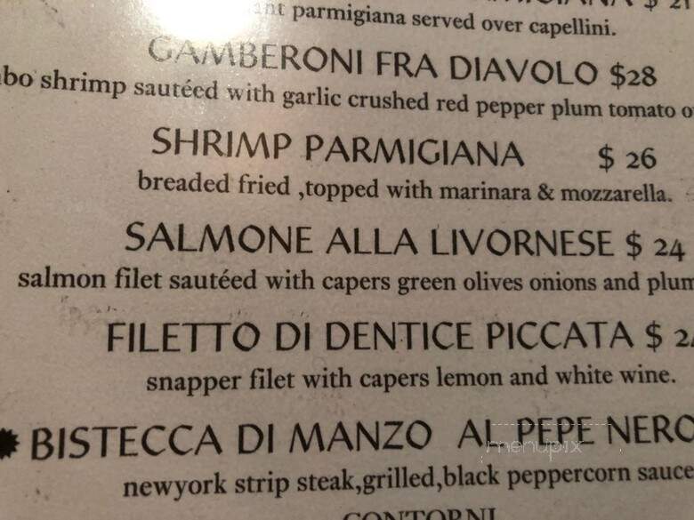 Osteria del Monte - Sapphire, NC menu_pic