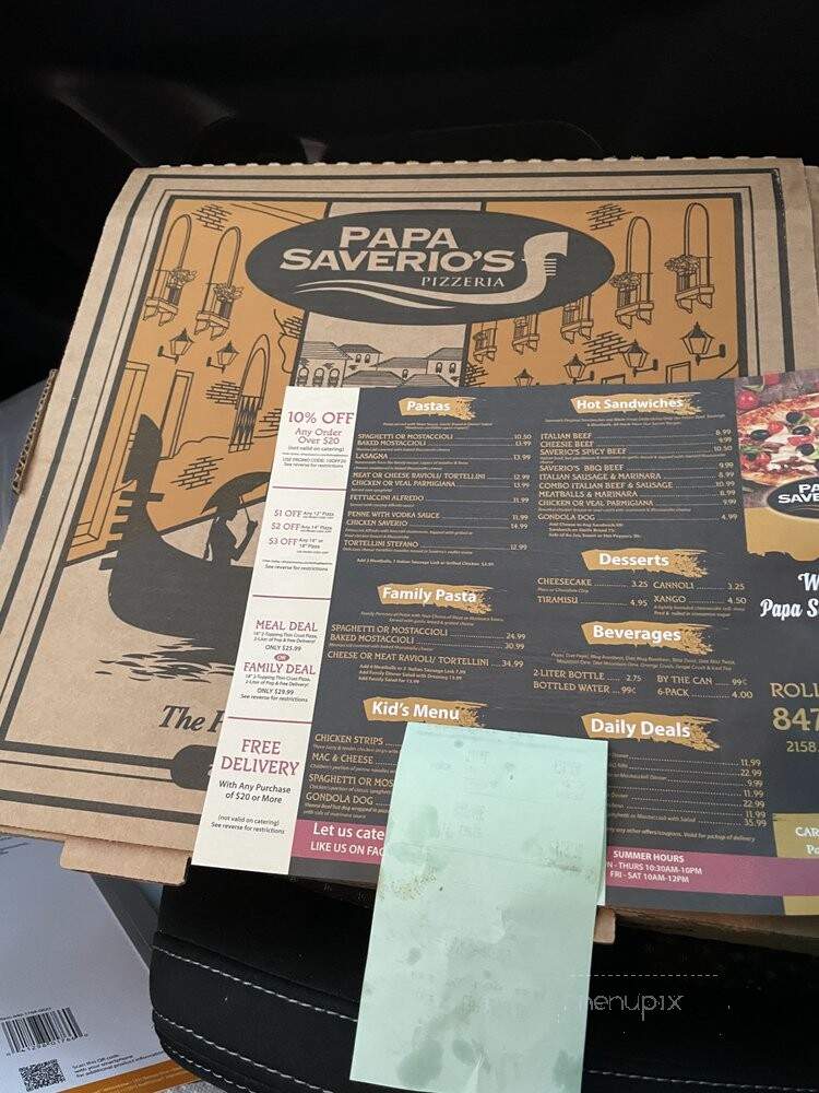 Papa Saverio's Pizzeria - Rolling Meadows, IL