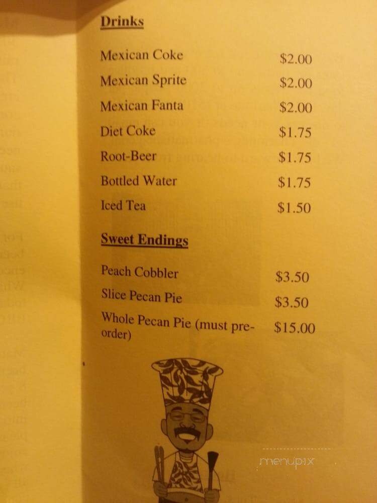 Phat Matt's BBQ - Oakland, CA menu_pic