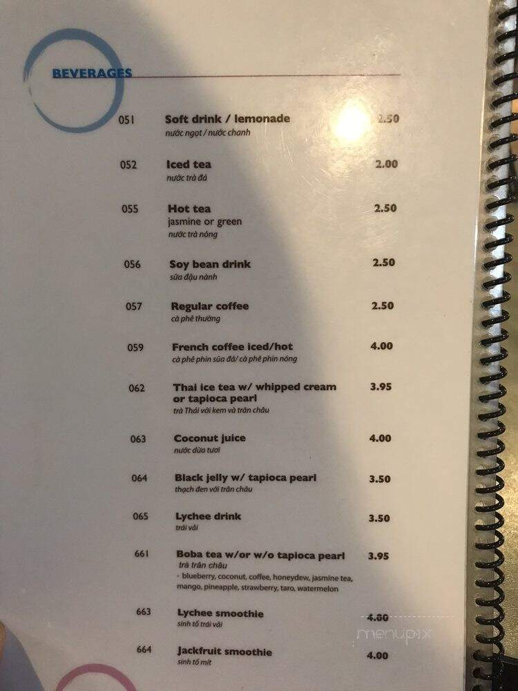 Pho Trebien East Vietnamese - El Paso, TX menu_pic