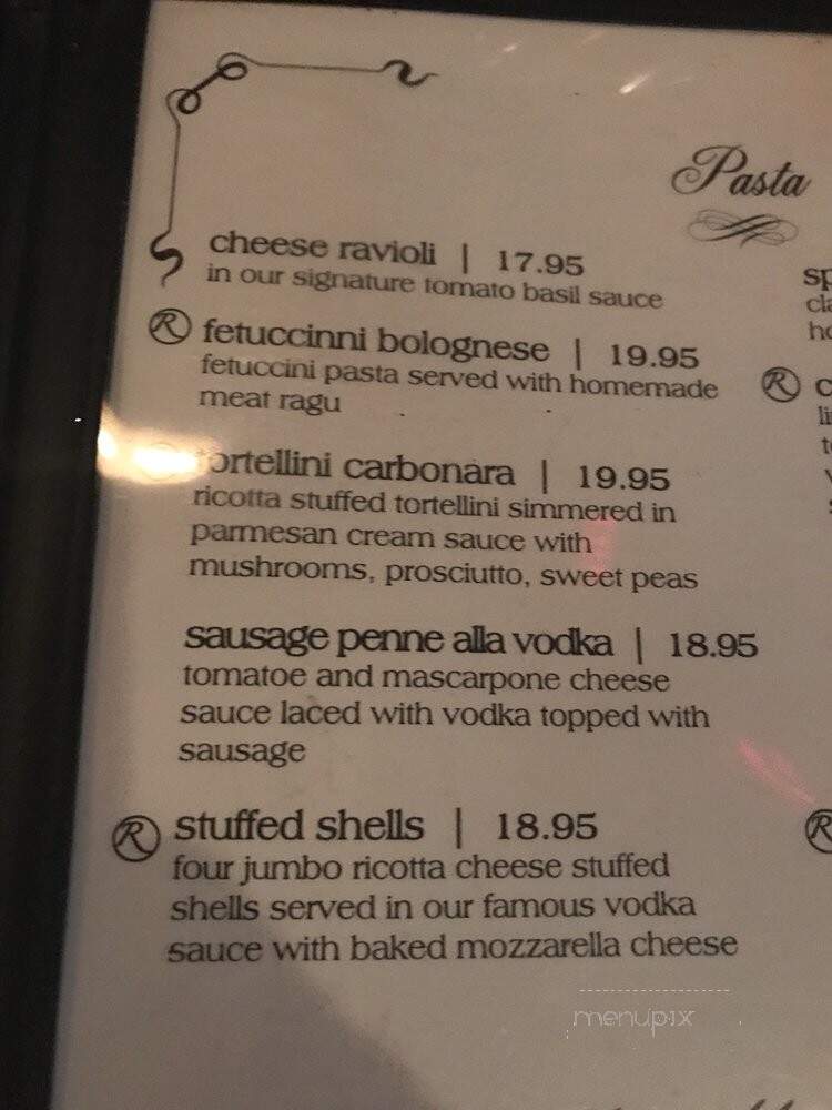 Ravenna Urban Downtown Italian Restaurant and Bar in Dallas - Dallas, TX menu_pic