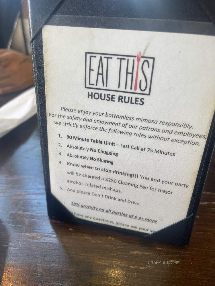Eat This Cafe - Los Angeles, CA