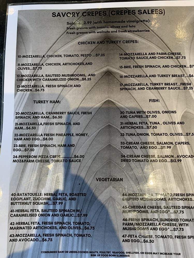 Au Bon Lieu - Harrisburg, PA menu_pic