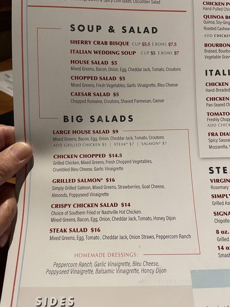 Atria's Restaurant & Tavern - Pittsburgh, PA menu_pic