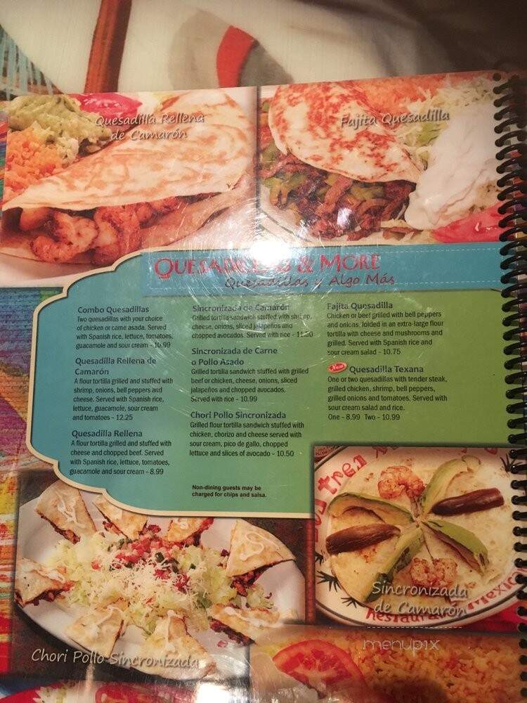 Los Tres Maqueyes - Cary, NC menu_pic