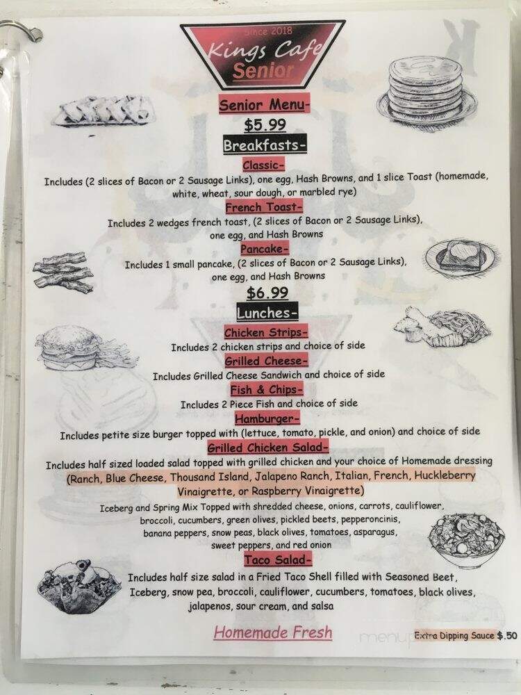 Happy Kamper Cookery - Rupert, ID menu_pic