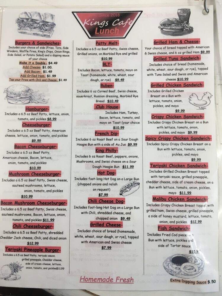 Happy Kamper Cookery - Rupert, ID menu_pic