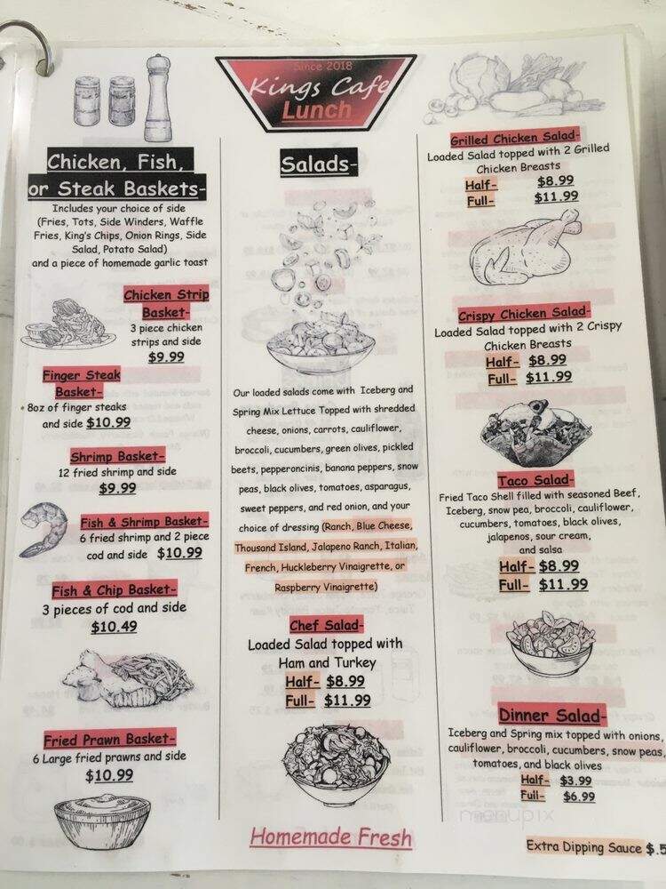 Happy Kamper Cookery - Rupert, ID menu_pic
