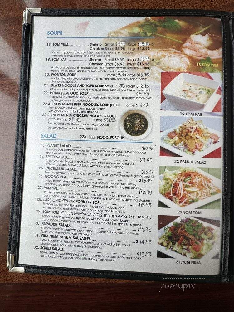 Thaipalace Sc - San Clemente, CA menu_pic