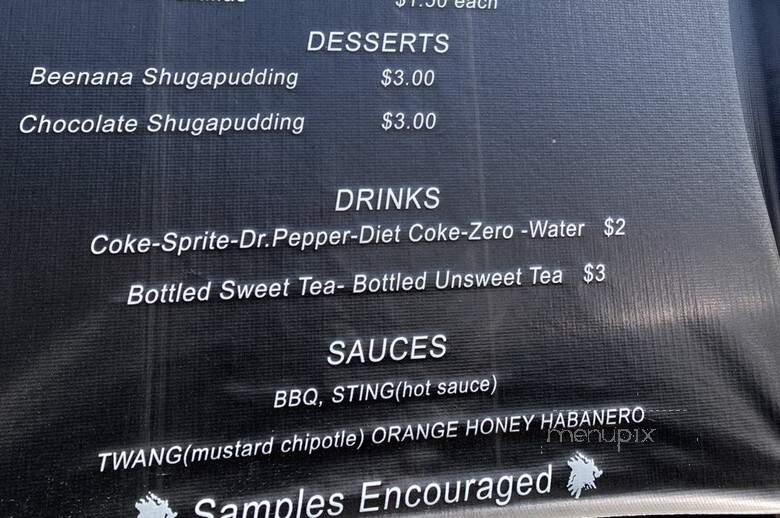 Shugabees - Buda, TX menu_pic