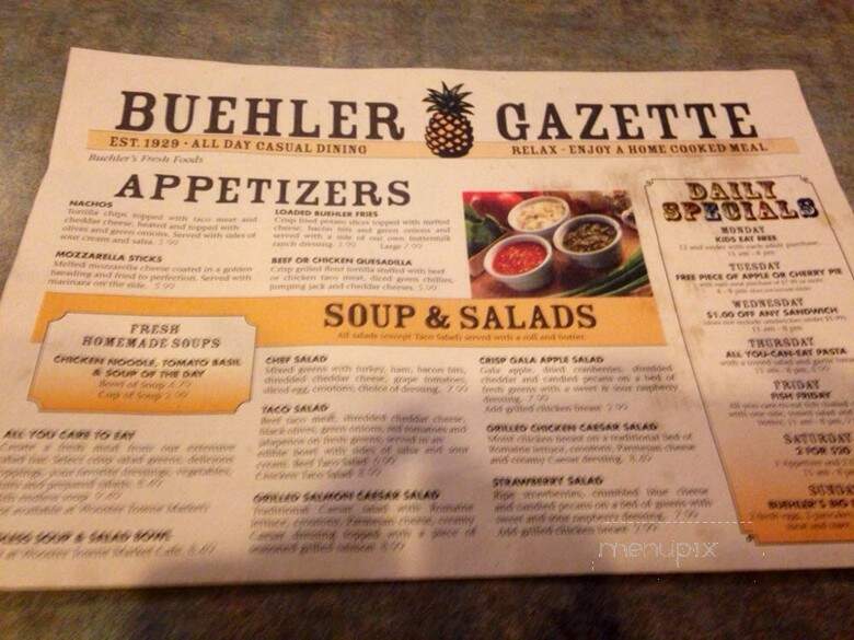 Buehler's Restaurant - Ashland, OH