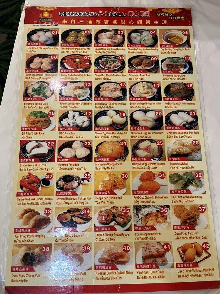 Golden Dim Sum - Houston, TX