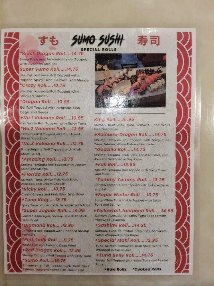 Sumo Sushi Japanese Steak House - St Augustine, FL