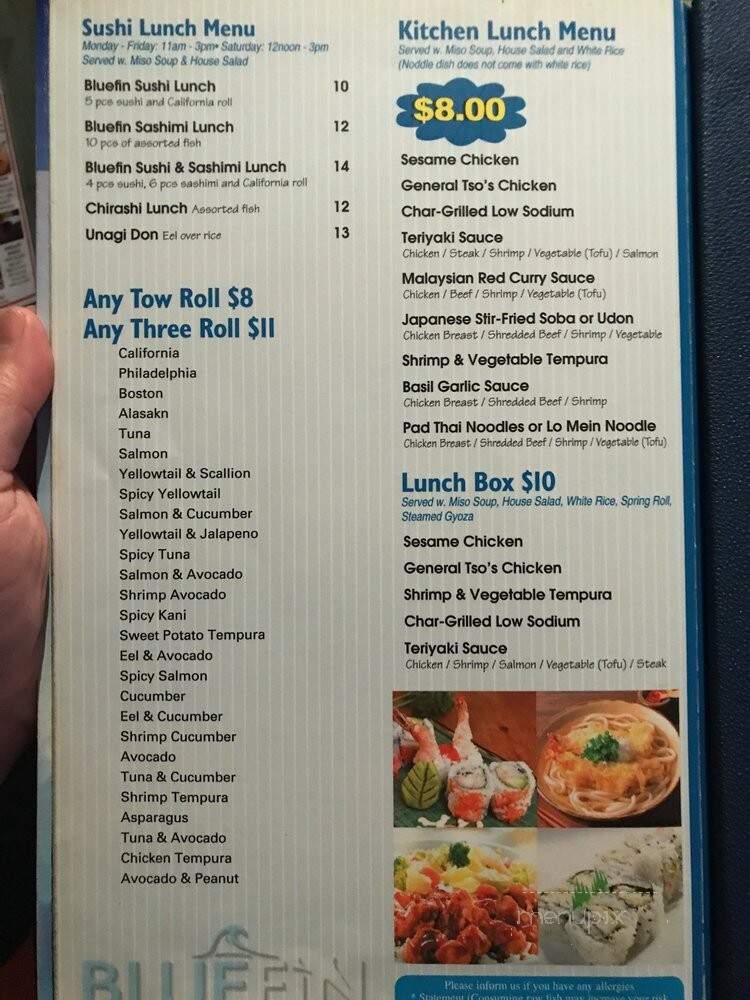 Bluefin Sushi & Asian Cuisine - Glen Mills, PA