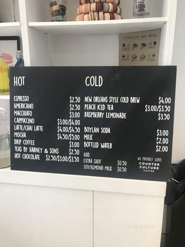 Macaron Parlour Patisserie - Staten Island, NY menu_pic