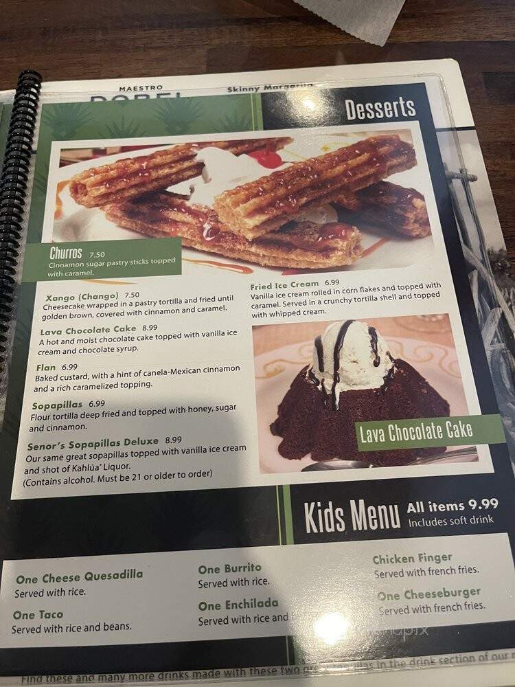 Seor Tequila Mexican Grill - Tampa, FL menu_pic