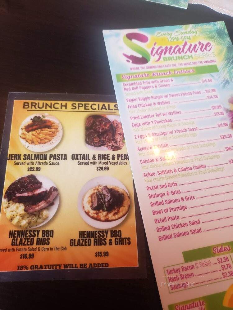 Dunns River Island Cafe - Tampa, FL menu_pic