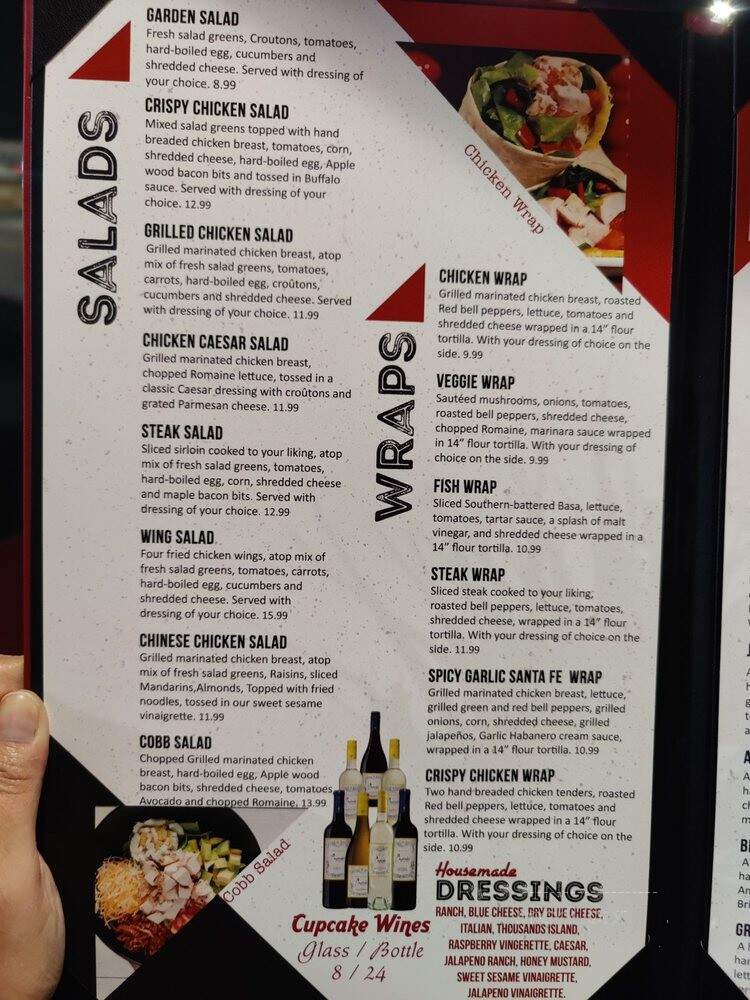 Kockys Bar & Grill - Fresno, CA menu_pic