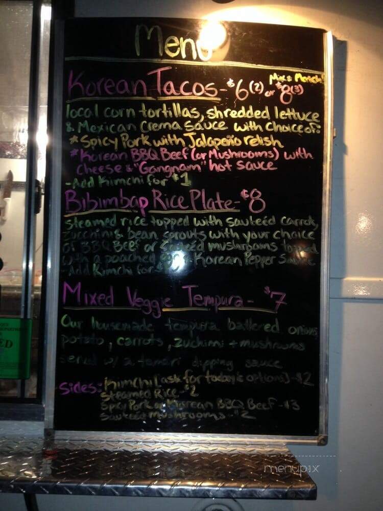 Soo Bak Foods - Albuquerque, NM menu_pic