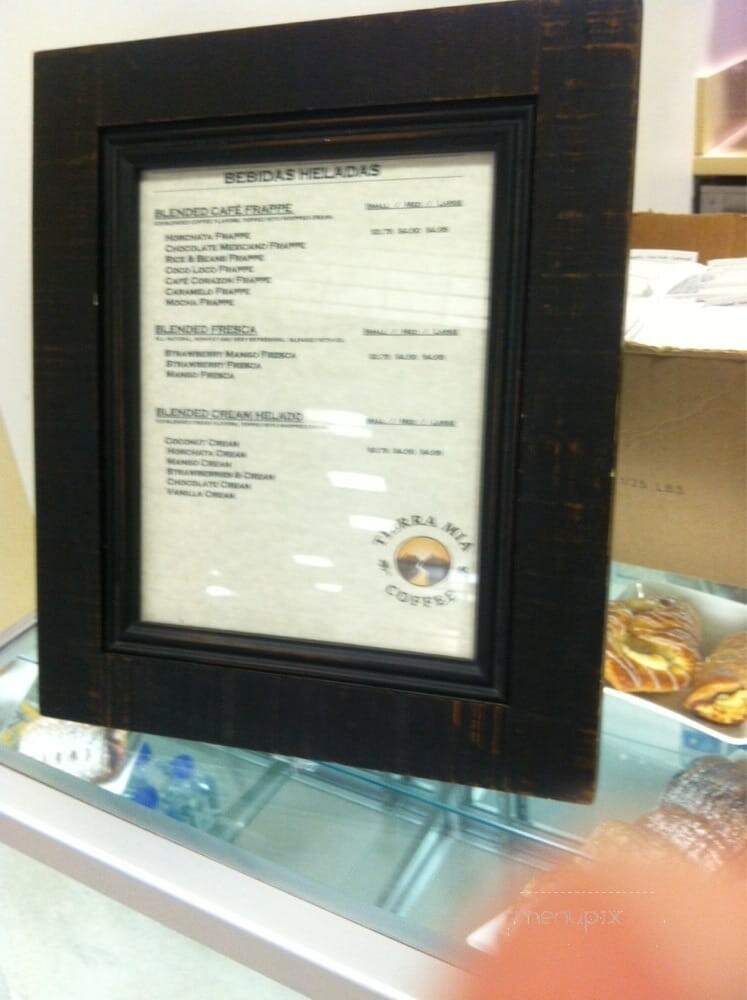 Tierra Mia Coffee - Santa Fe Springs, CA menu_pic