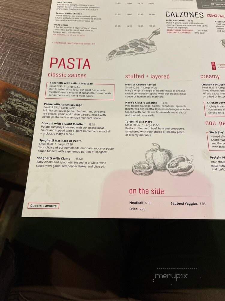 Mary's Pizza Shack - Redding, CA