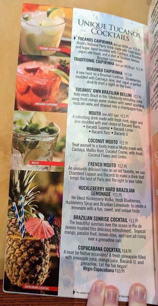 Tucanos Grille - Newport News, VA menu_pic