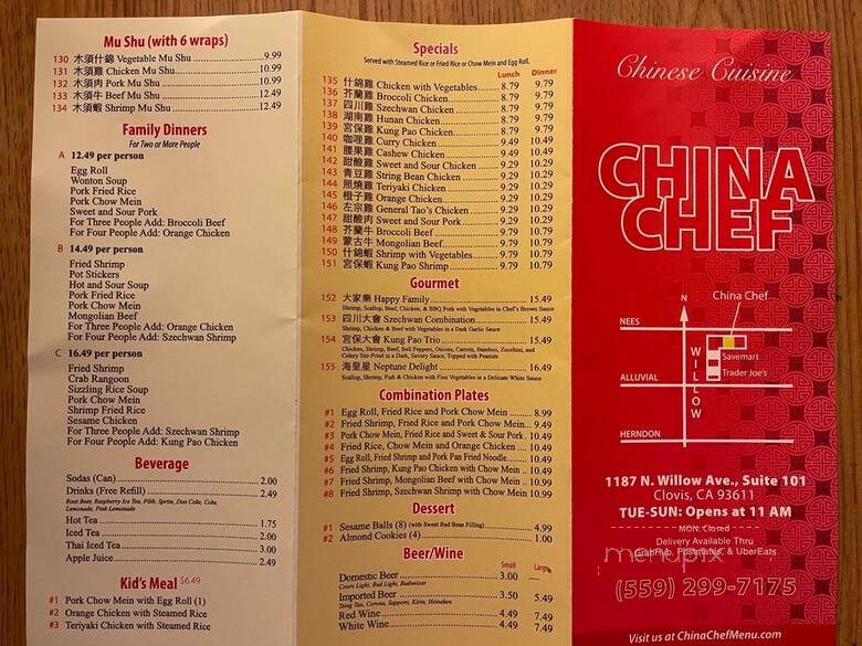 China Chef - Clovis, CA
