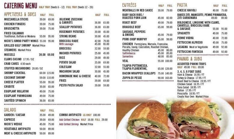 Little Nickis - Lake Hopatcong, NJ menu_pic