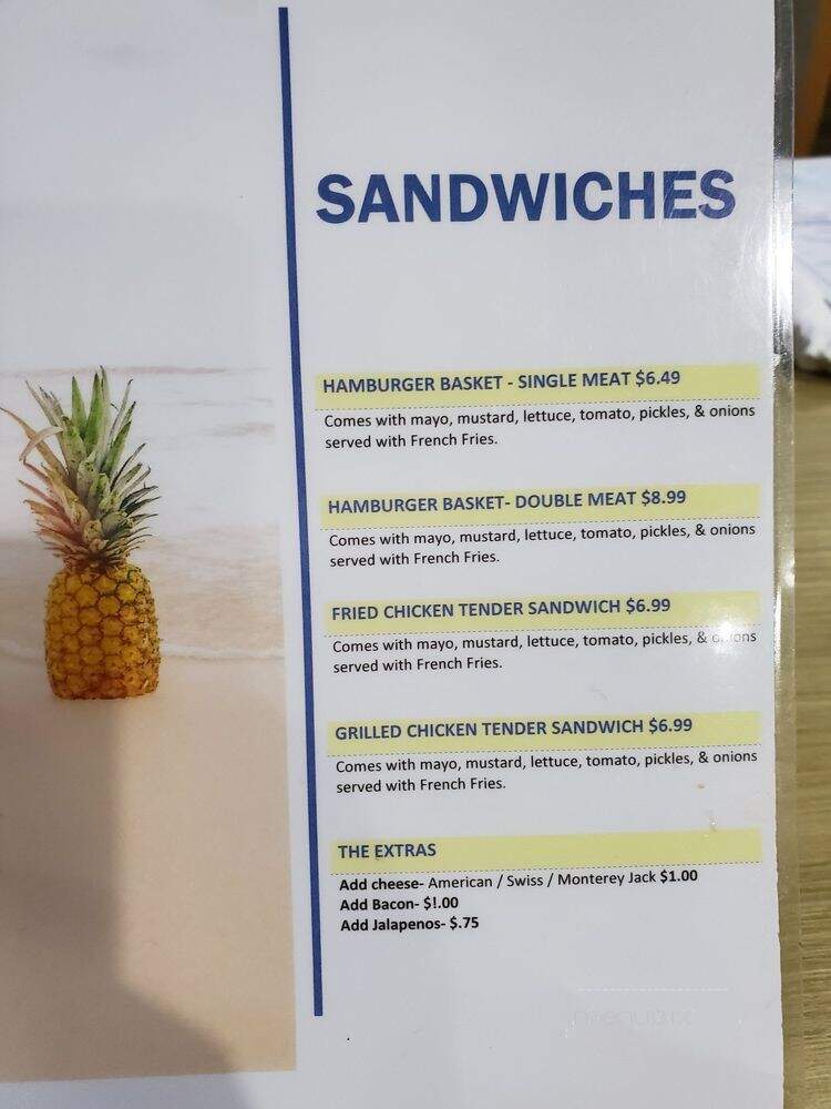 Capt. Benny's - Deer Park, TX menu_pic