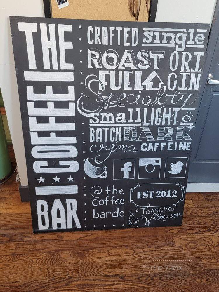 The Coffee Bar - Washington, DC menu_pic