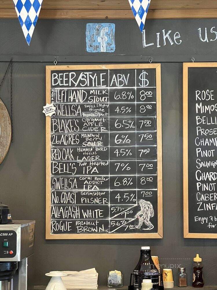 Sweet T's - Kitty Hawk, NC menu_pic