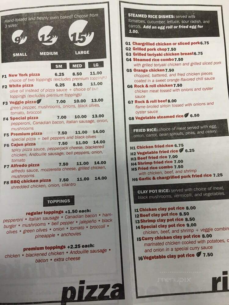 Vietalia Kitchen - Arlington, TX menu_pic