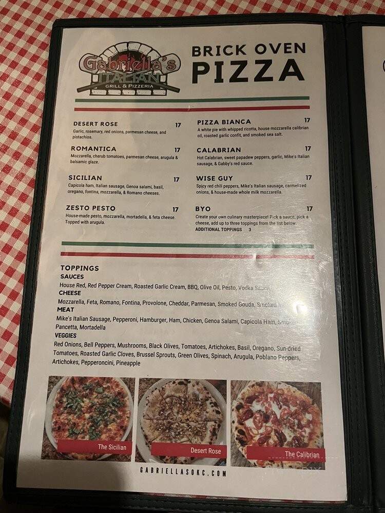 Gabriella's Italian Grill Pizzeria - Oklahoma City, OK
