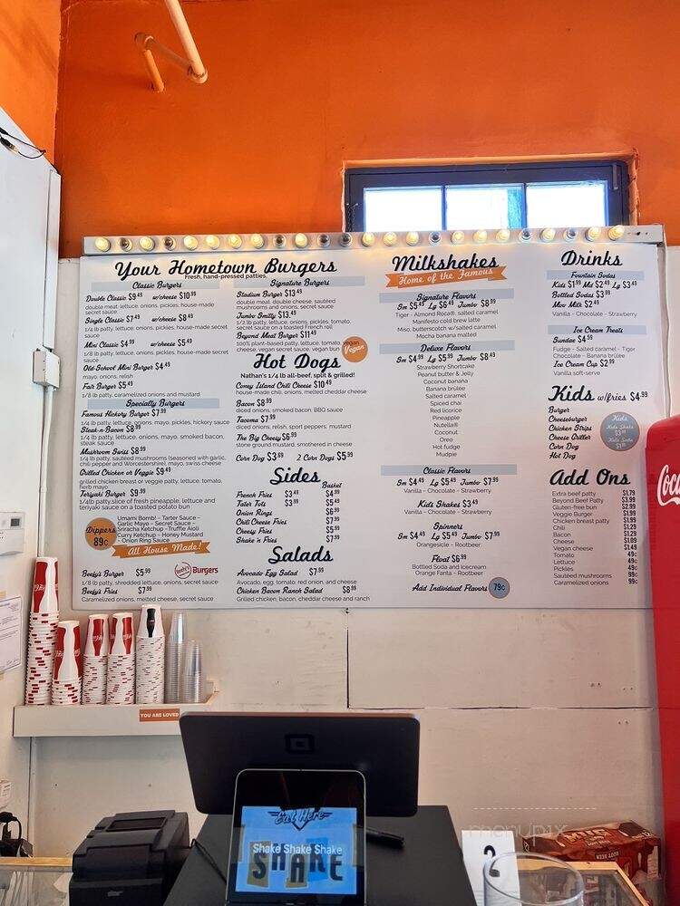 Shake Shake Shake - Tacoma, WA menu_pic