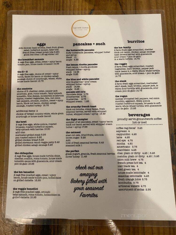 Harvest Moon Kitchen & Marketplace - North Hollywood, CA menu_pic
