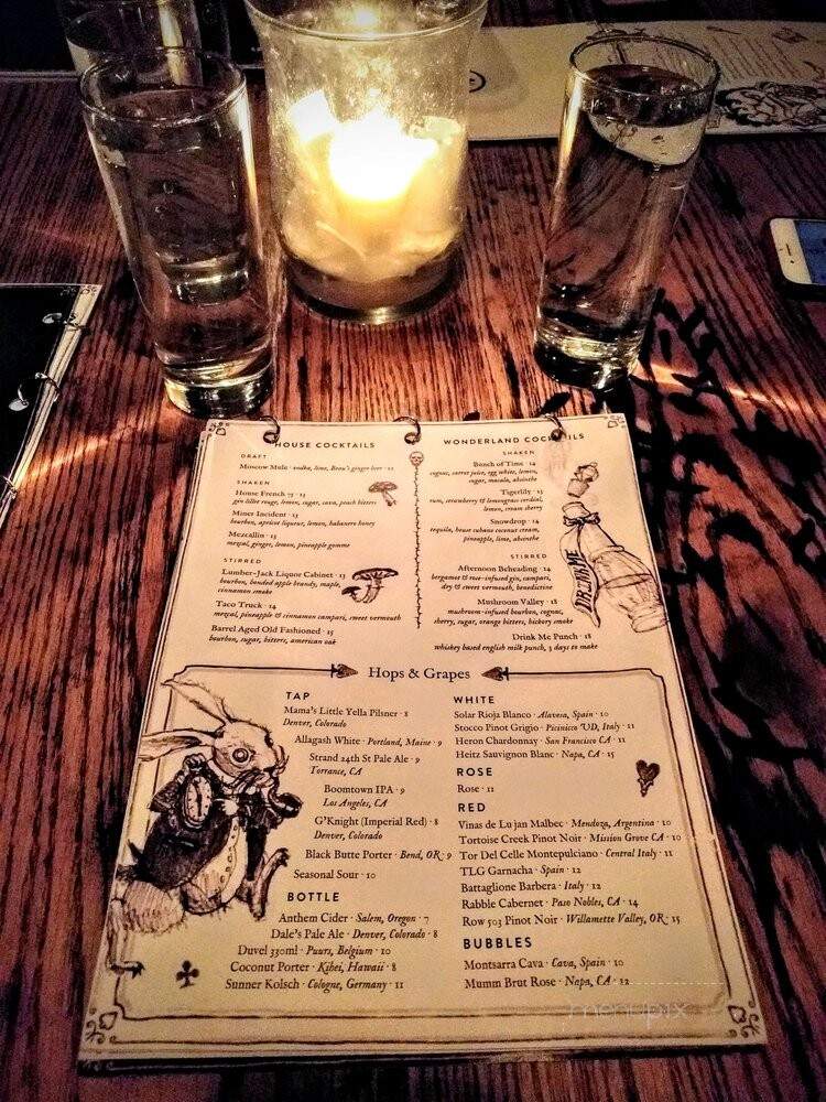 The Corner Door - Los Angeles, CA menu_pic