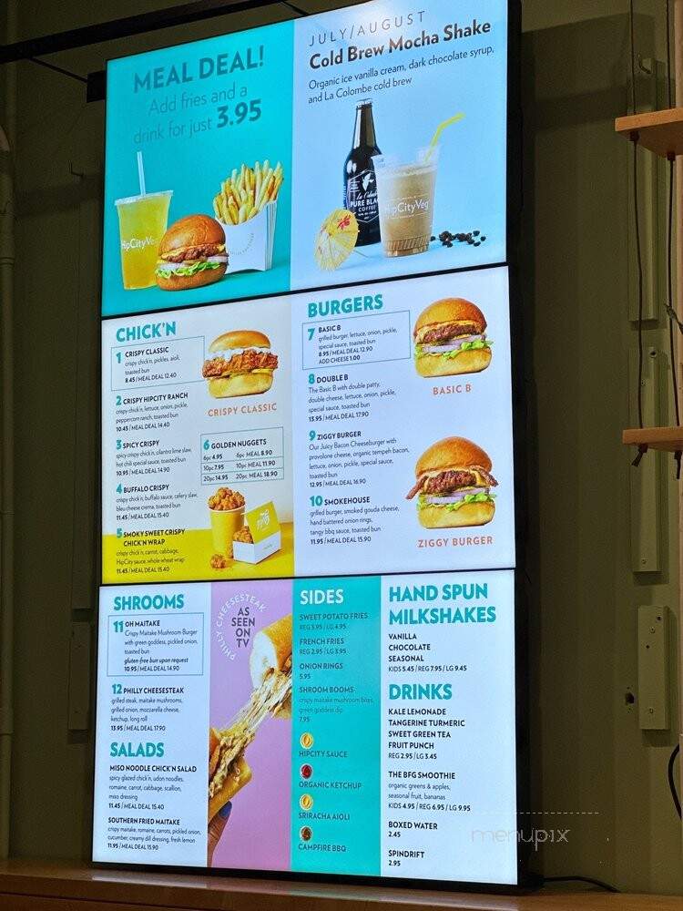 Hip City Veg - Philadelphia, PA menu_pic